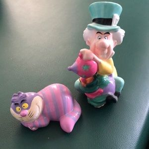 Alice in Wonderland Salt and Pepper Shakers